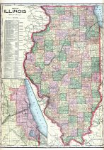 State Map, Edgar County 1910